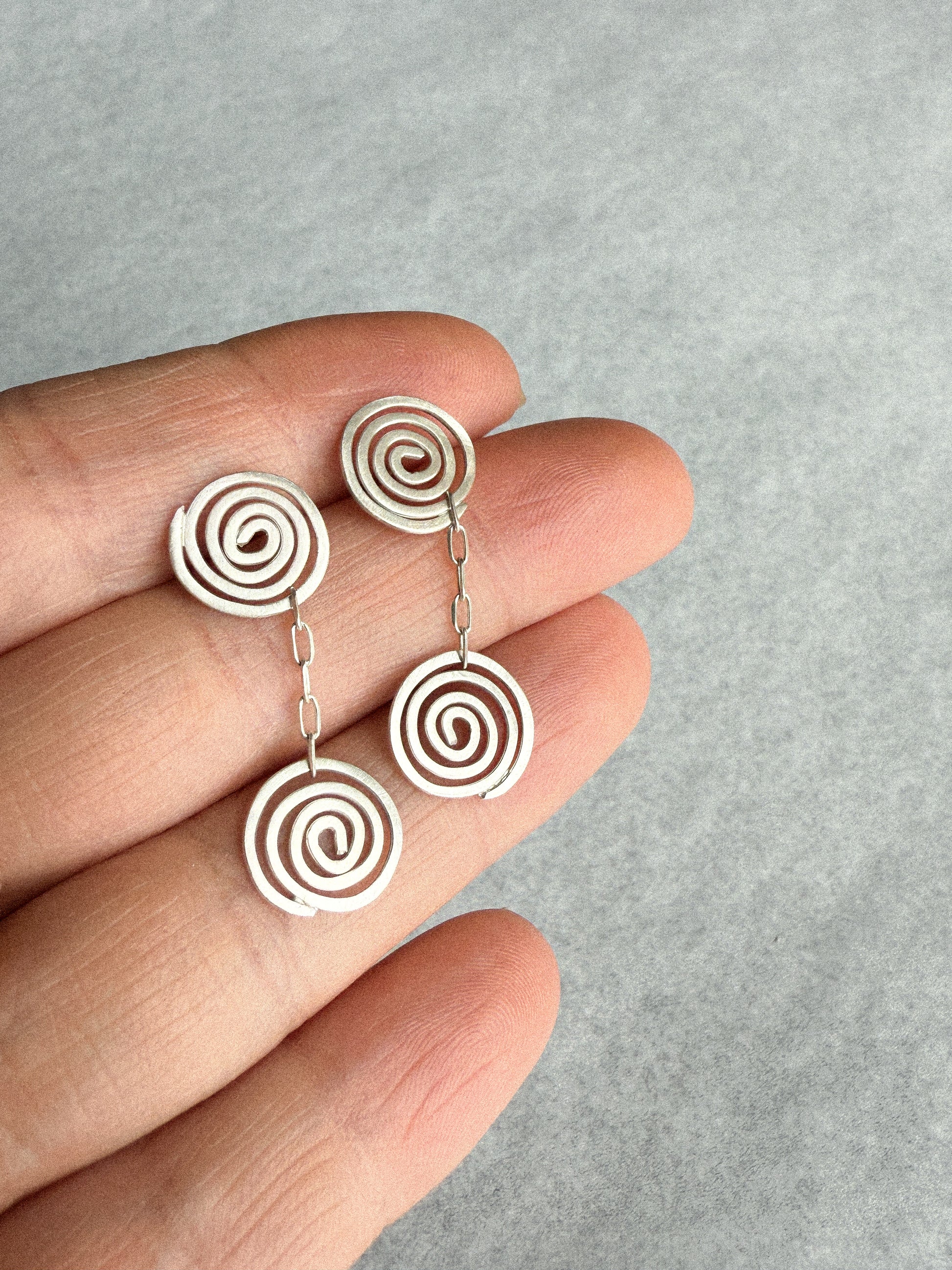 The Spiral Earrings